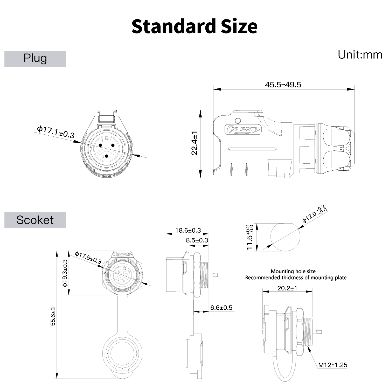CNLINKO M12 IP68 원형 헤비듀티 커넥터 남 - Heavy Equipment Grinder 리뷰 및 가격